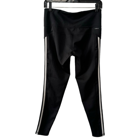 Adidas Train Essentials 3-Stripes 7/8 Tight Black White Climalite Legging‎ - Picture 6 of 12